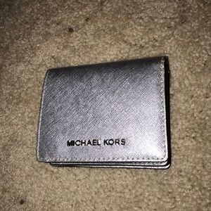 Silver Michael Kors Wallet